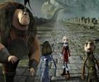 Некоторые из героев приключения Gwizdo, Zoe, Гектором и Лиан-Чу